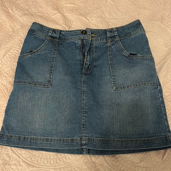 jean skort - Picture 1 of 3